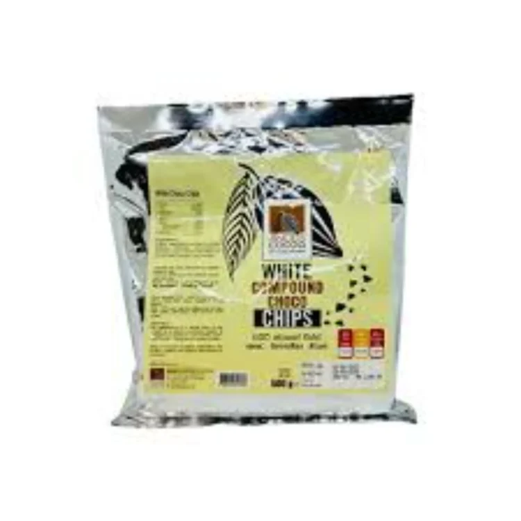 Anods Cocoa White Compound Choco Chips 500g