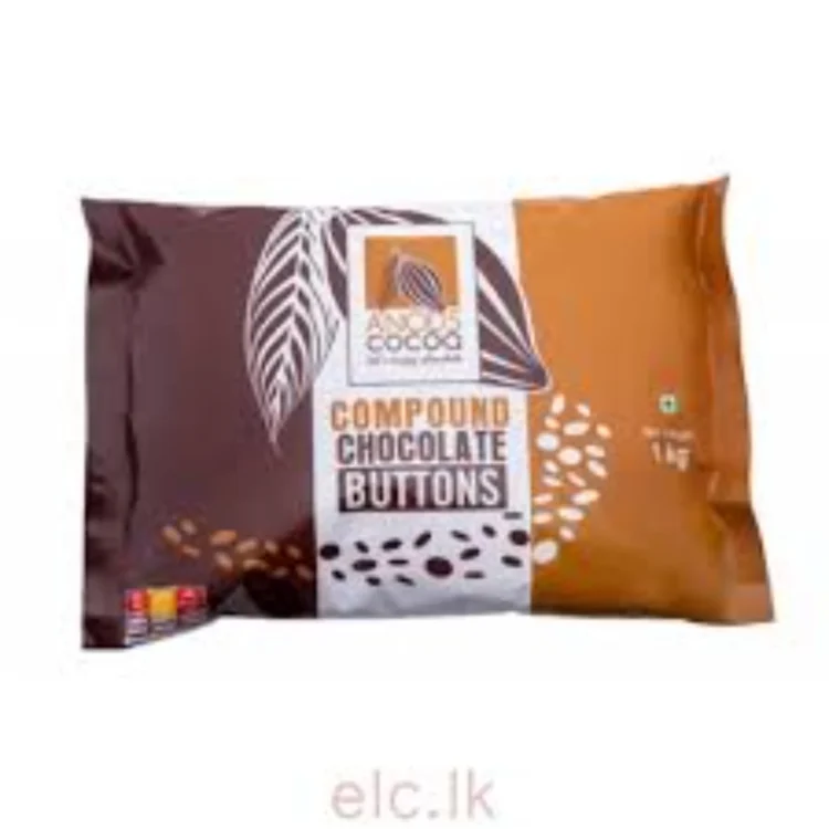 Anods Cocoa Milk Compound Choco Buttons 500g