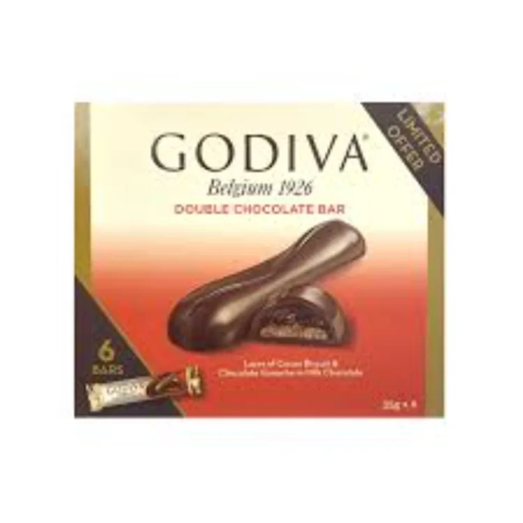 Godiva Belgium Double Chocolate Bar 140g