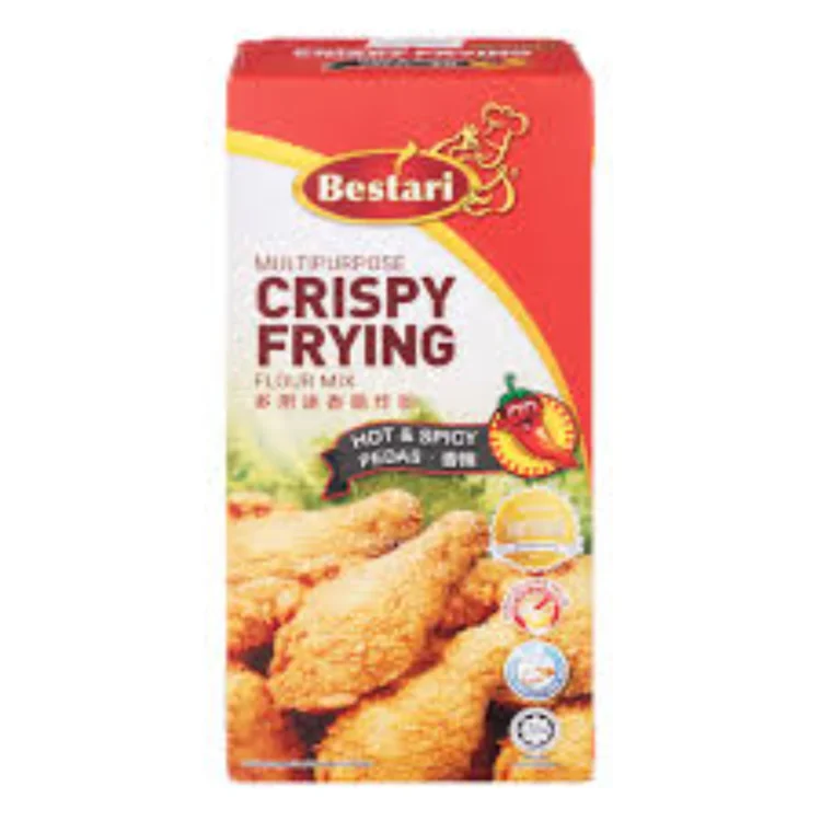Bestari Multipurpose Crispy Fry Flour Mix Hot & Spicy 150g