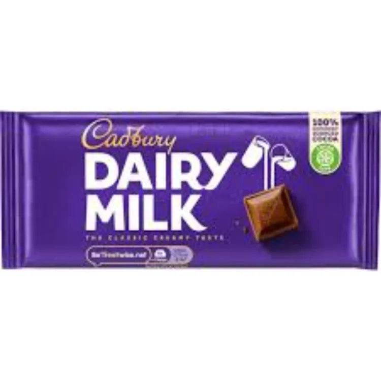 Cadbury Dairy Milk Uk 95g