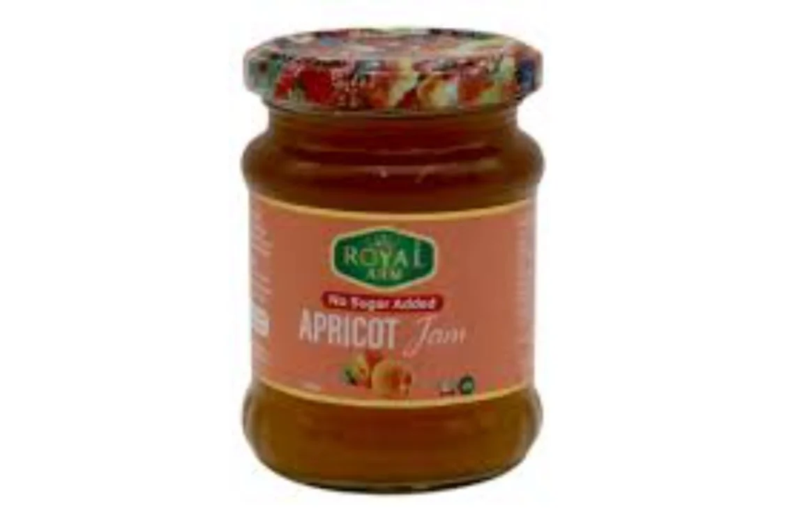 Royal Arm Apricot Jam Sugar Free 250ml