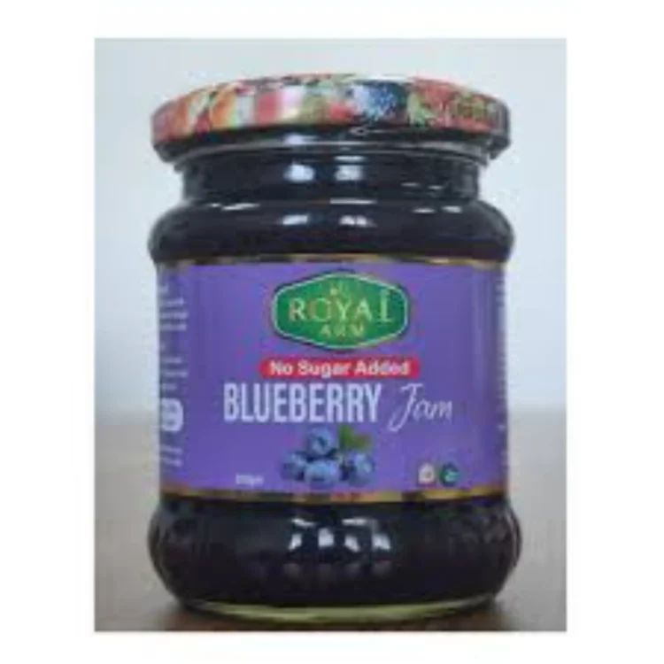 Royal Arm Blueberry Jam Sugar Free 250ml