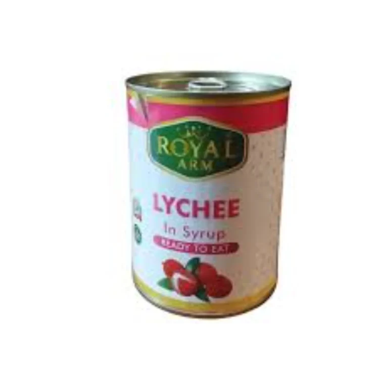 Royal Arm Lychee In Syrup Can 565g