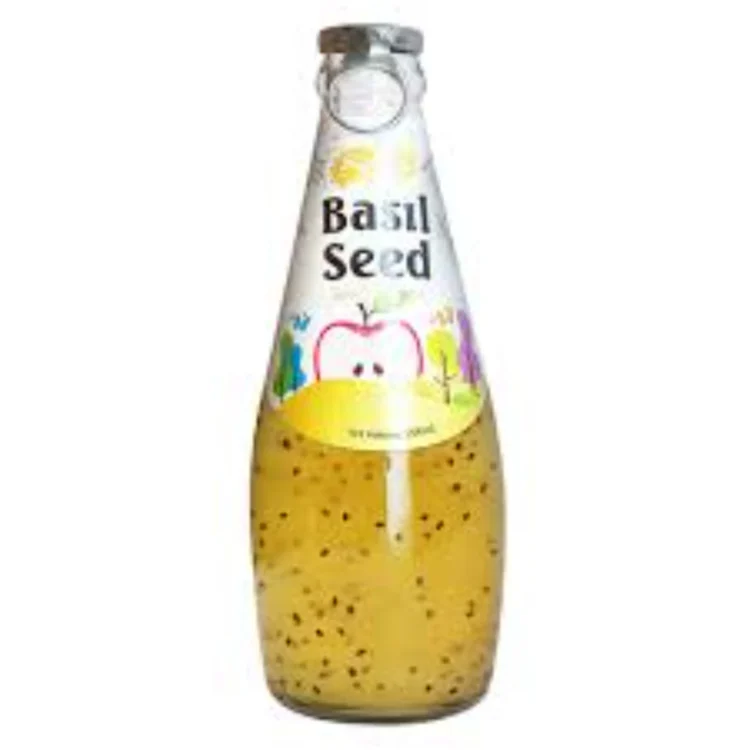 Sprinkle Basil Seed Apple Juice 290ml