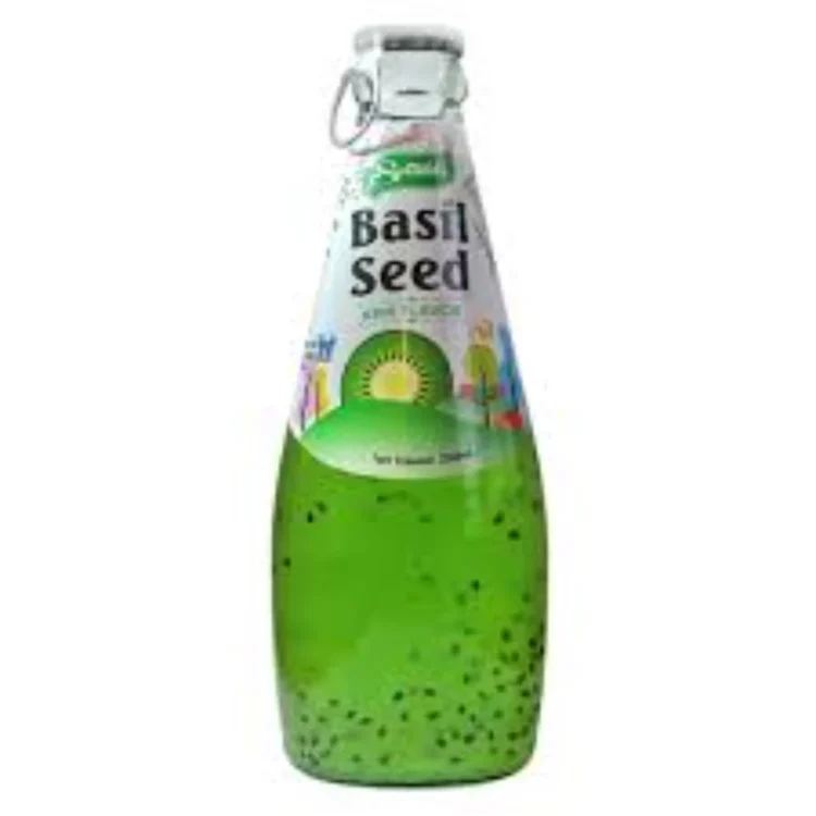 Sprinkle Basil Seed Kiwi Juice 290ml