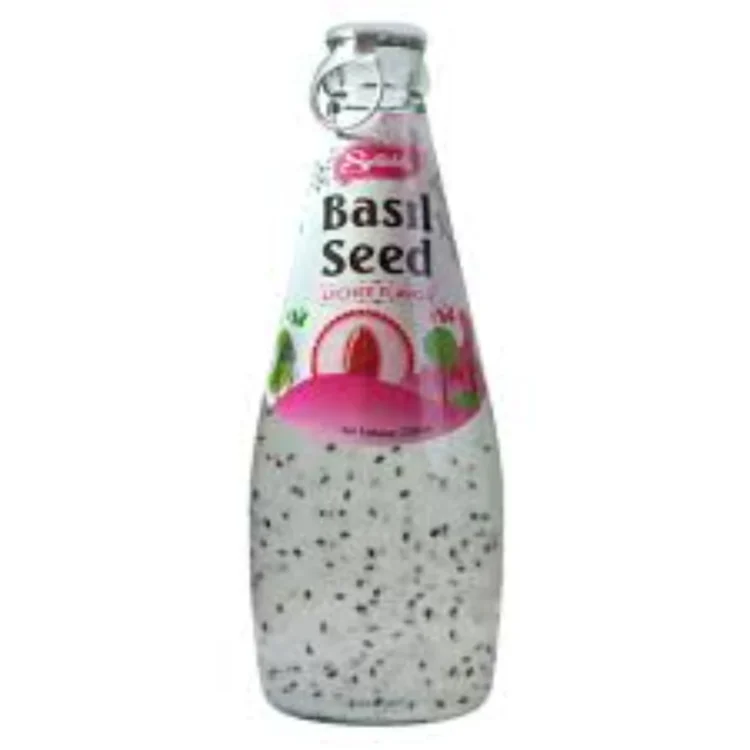 Sprinkle Basil Seed Lychee Juice 290ml