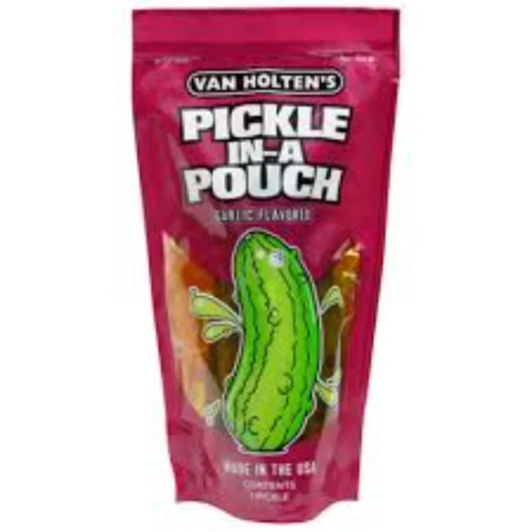 Van Holten’s Pickle In-A Pouch Garlic Flavored 1 Pickle