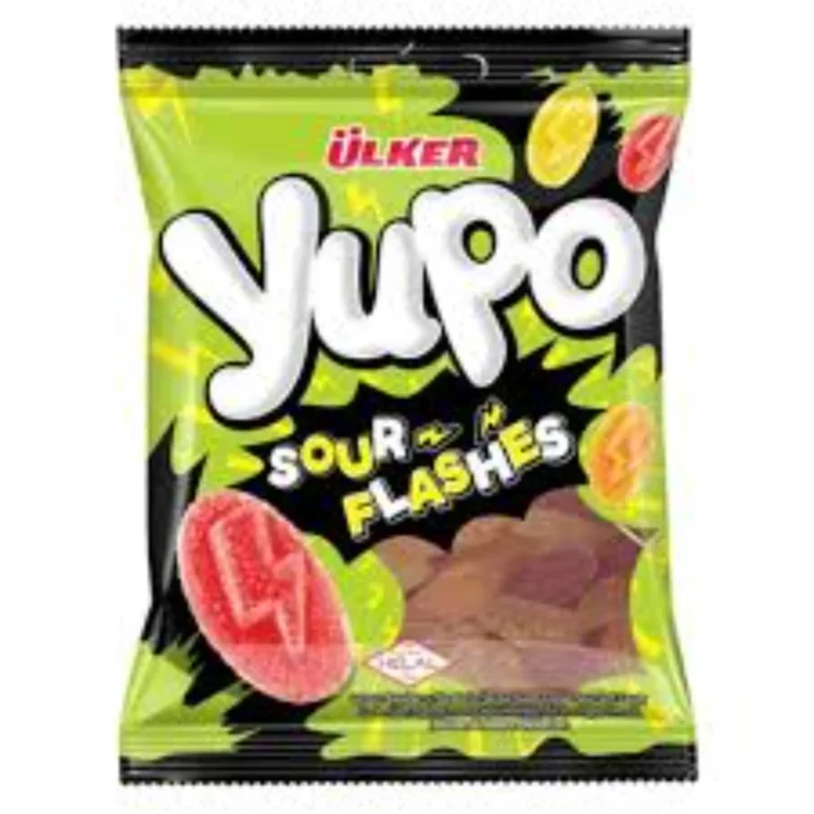 Ulker Yupo Sour Flashes Gummies 65g