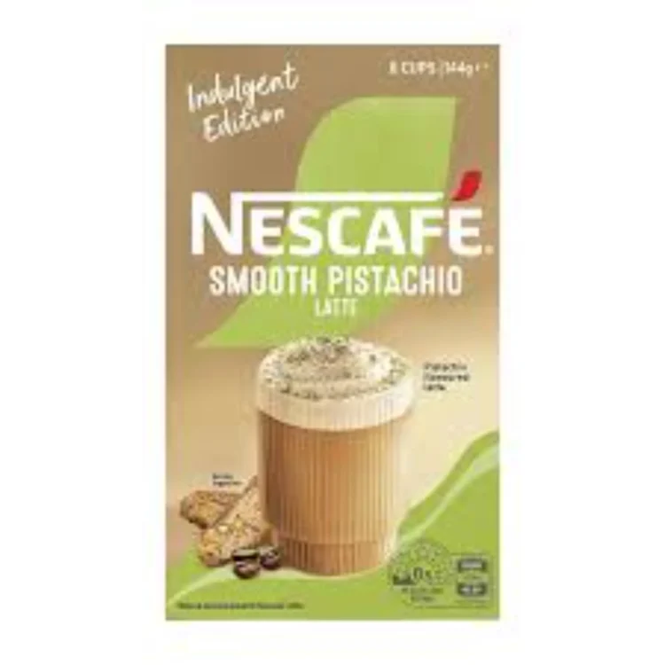 Nescafe Smooth Pistachio Latte 8 Mugs 144g