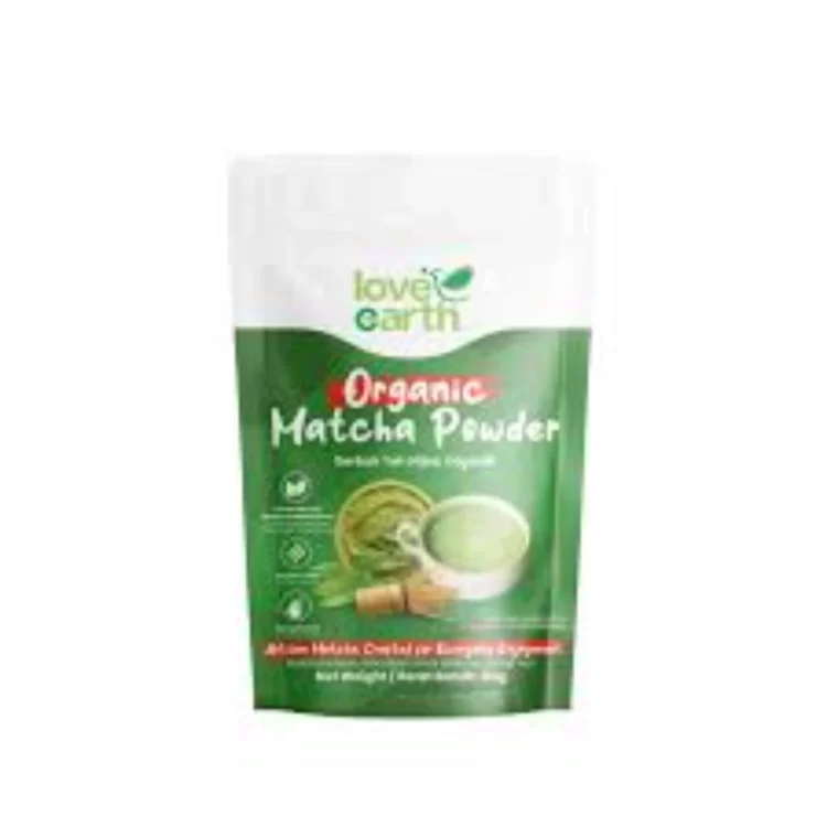love Earth Organic Matcha Powder 80g