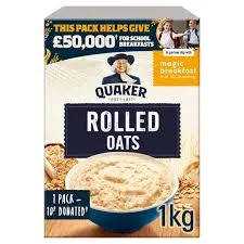 Quacker Rolled Oats 1kg