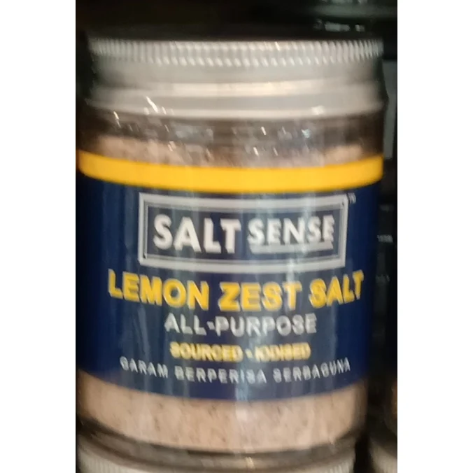 Salt Sense Lemon Zest Salt 100g