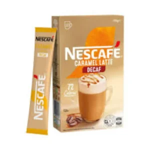 Nescafe Caramel Latte Decaf 10 Mugs 180g