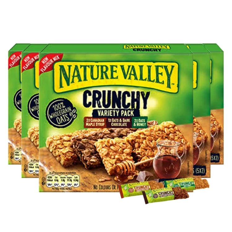 Nature Valley Peanut And Chocolate Protien Bars 152g