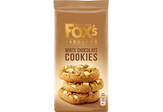 Fox’s White Chocolate Cookies 180g