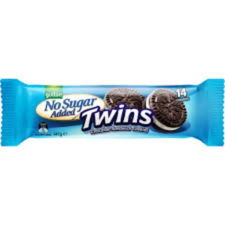 Gullon Sugar Free Twins Cocoa Sandwich Cookies 147g