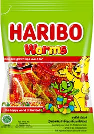 Haribo Worms 80g