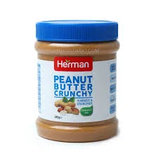 Herman Crunchy Peanut Butter 340g