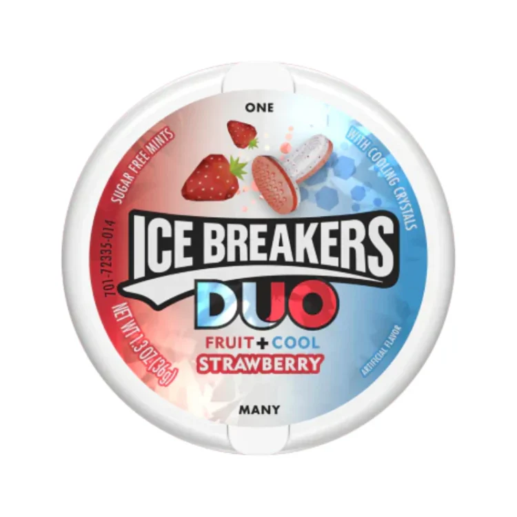 Ice Breakers Duo Strawberry Flavour 42g