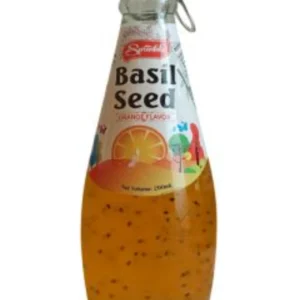 Sprinkle Basil Seed Orange Juice 290ml