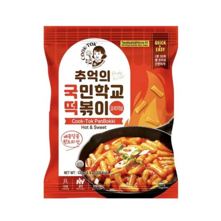 Cook Tok Pan Bokki Spicy & Sweet 135g