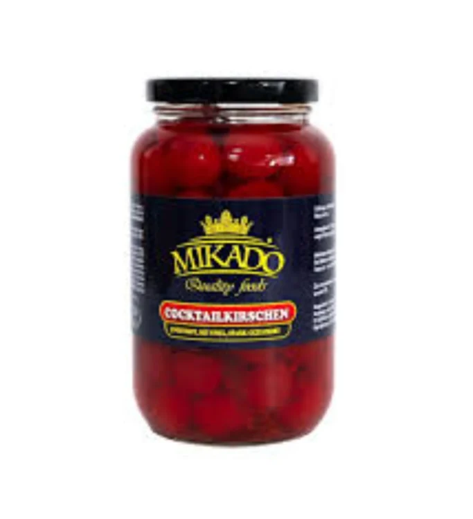 Mikado Red Maraschino Cherries 720g
