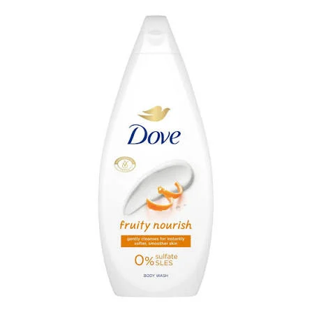 dove fruity nourish body wash 450ml