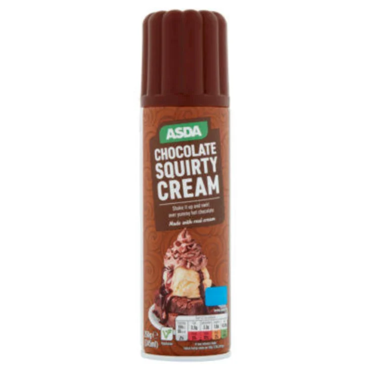 Chocolate Flavoured Squirty Cream 245ml