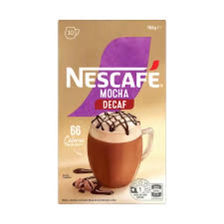 Nescafe Mocha Decaf 10 Mugs 165g