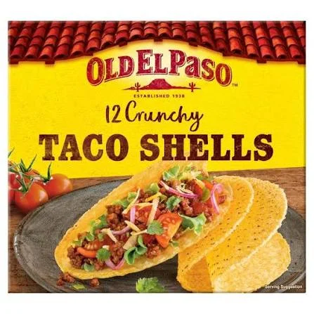 Old El Paso Tortilla 12 Shells 156g