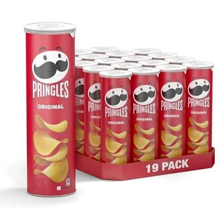 Pringles Original 165g (Carton of 19)
