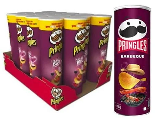 Pringles BBQ 165g (Carton of 19)