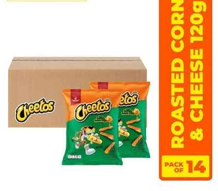 Cheetos Corn 120g (Carton of 14)