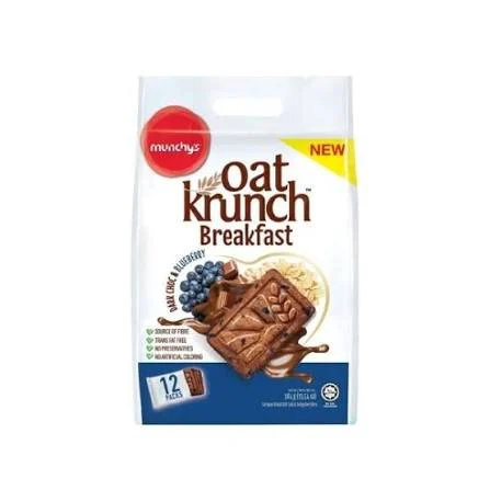 Munchys Oat Krunch Dark Choc & Blueberry 384g