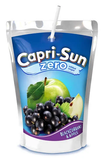 CAPRI SUN ZERO APPLE & BLACKCURRANT 200ML