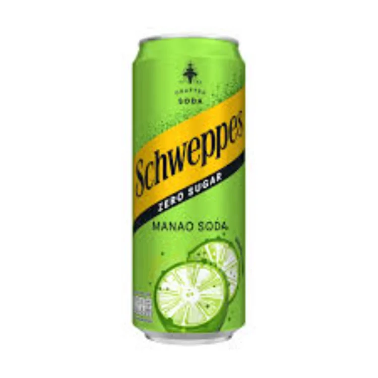 Schweppes Mango Soda Zero Sugar 330ml