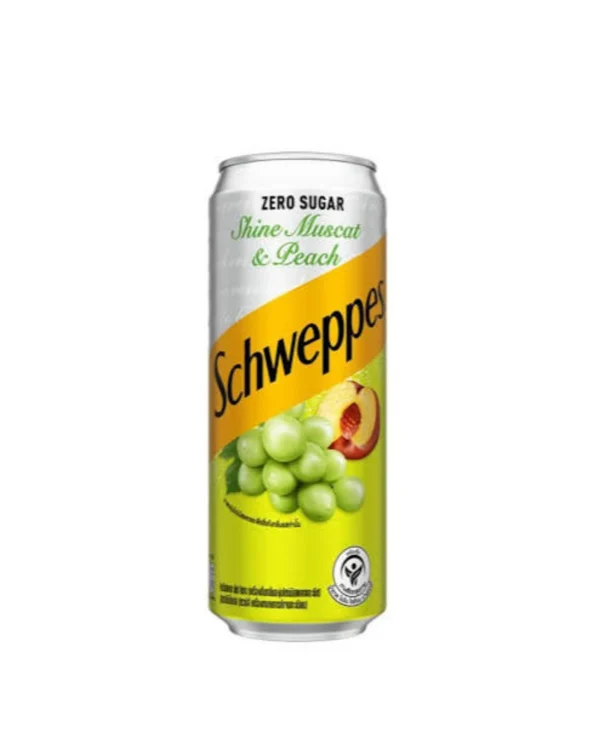 Schweppes Shine Muscat & Peach 330ml