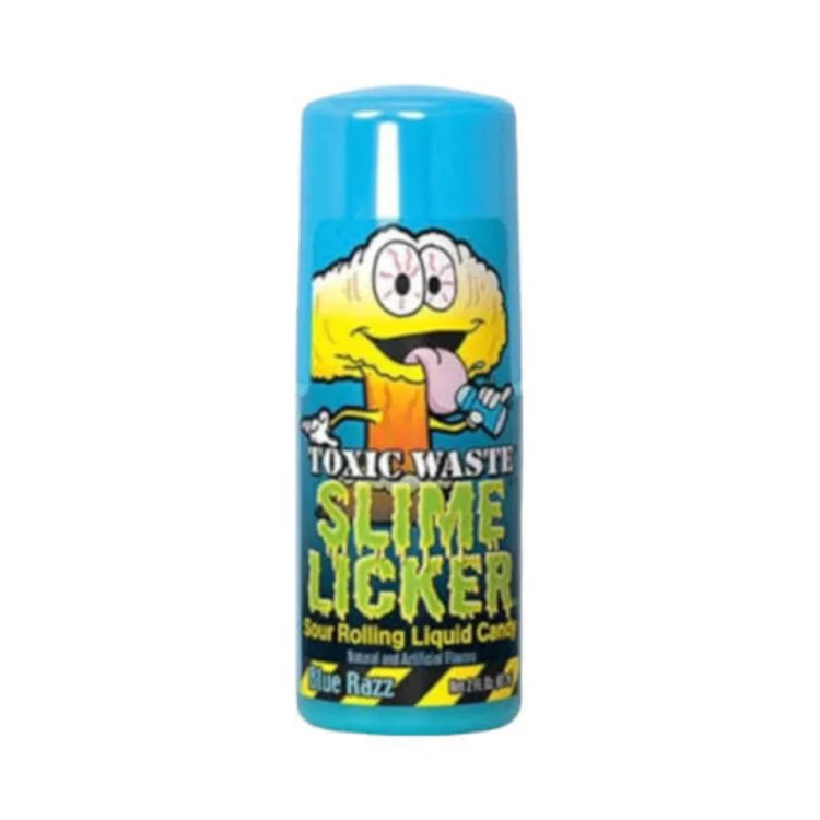 Slime Licker Sour Liquid Candy Blue Razz 60ml