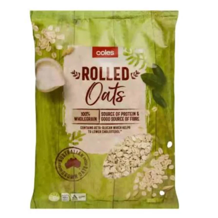 Coles Rolled oats 900g