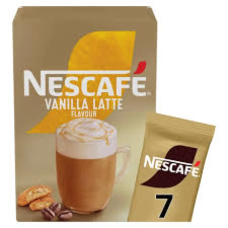 Nescafe Vanilla Latte Flavour 7 Mugs 129g