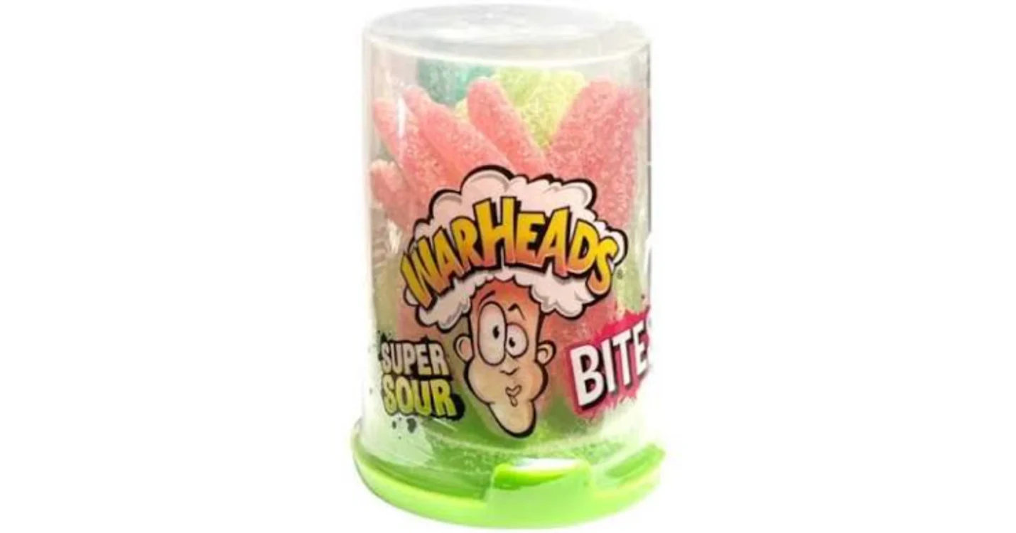Warheads Super Sour Worms 80g