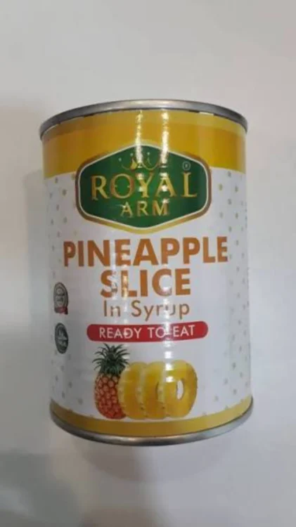 Royal Arm Pineapple Slice In Syrup 565g