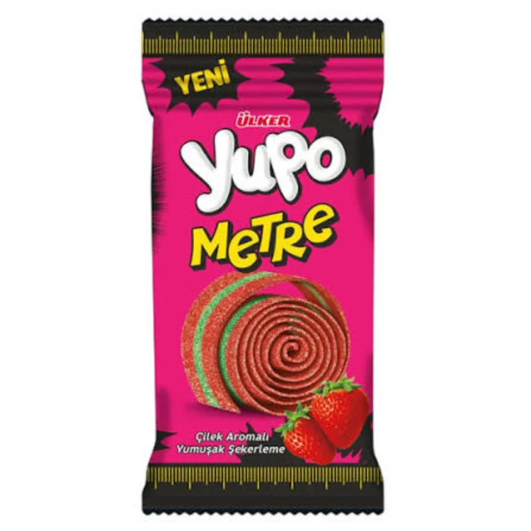 Ulker Yupo Meter Strawberry Flavour 50g