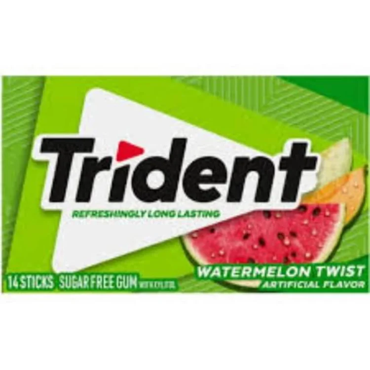 Trident Watermelon Twist Sugar Free Mint 14s
