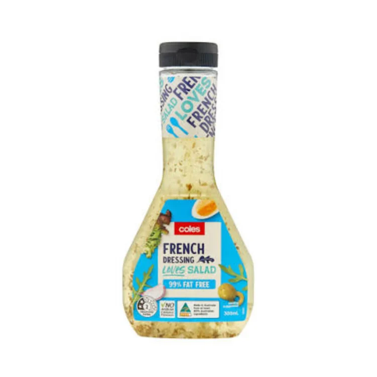 Coles French Dressing 99% Fat Free 300ml
