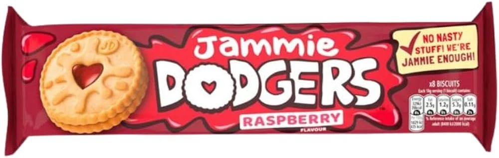 Jammie Dodgers Raspberry Flavour 140g