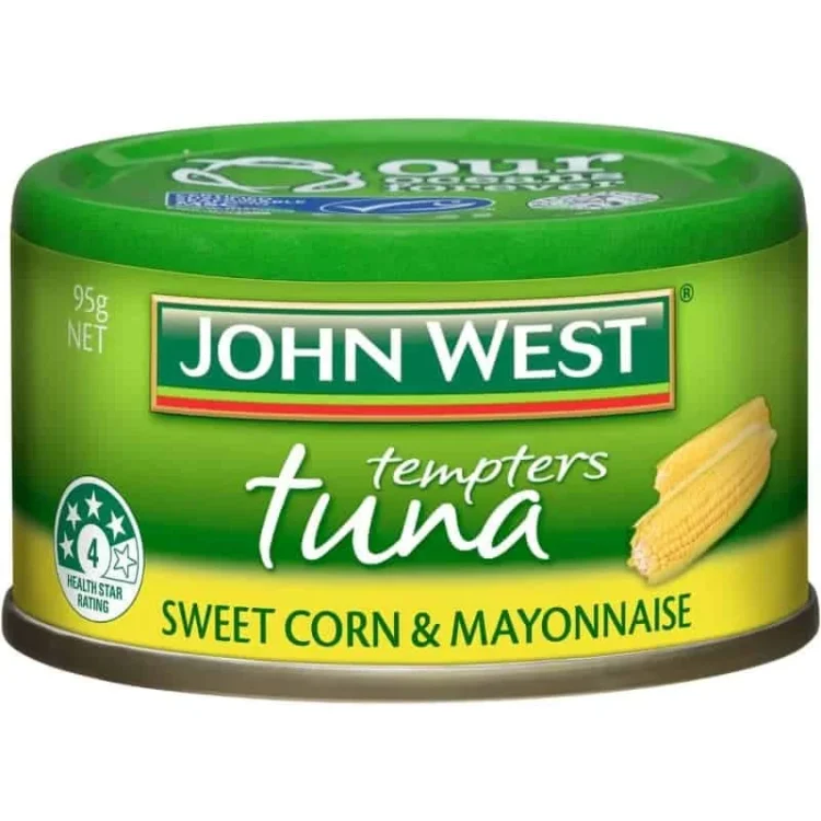 John West Sweet Corn And Mayonaise 95g