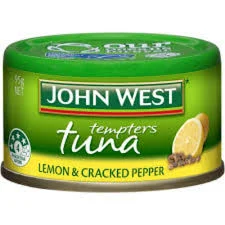 John West Tuna With Lemon And Cracked Pepper 95g