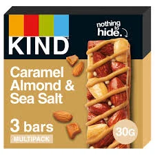 Kind Caramel Almond And Sea Salt Protien Bar 90g